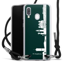 Carry Case Stoff schwarz/silber