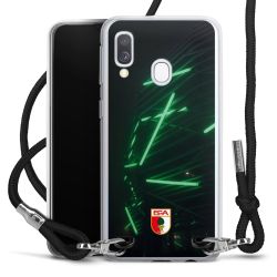 Carry Case Stoff schwarz/silber