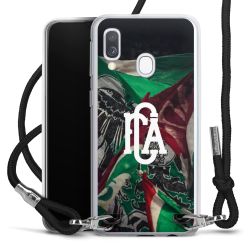 Carry Case Stoff schwarz/silber