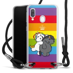 Carry Case Stoff schwarz/silber