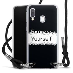 Carry Case Fabric black/silver