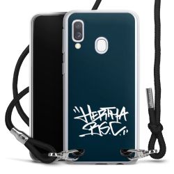 Carry Case Stoff schwarz/silber