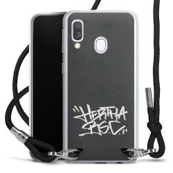 Carry Case Stoff schwarz/silber