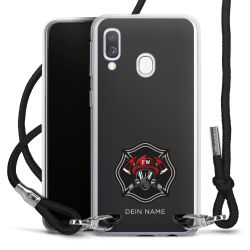 Carry Case Stoff schwarz/silber