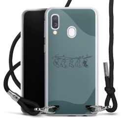 Carry Case Fabric black/silver