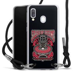 Carry Case Stoff schwarz/silber