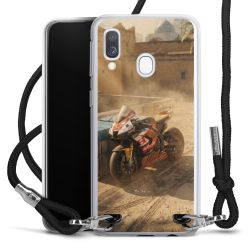 Carry Case Stoff schwarz/silber