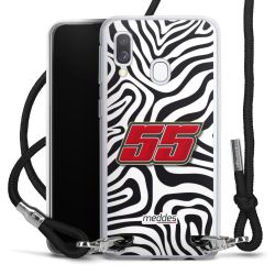 Carry Case Stoff schwarz/silber