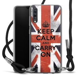 Carry Case Transparent Fabric black/silver