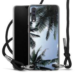 Carry Case Transparent Fabric black/silver