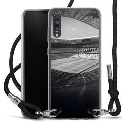 Carry Case Transparent Fabric black/silver