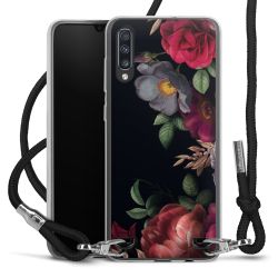 Carry Case Transparent Fabric black/silver