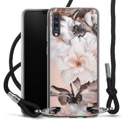 Carry Case Transparent Fabric black/silver