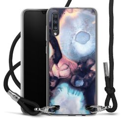 Carry Case Transparent Fabric black/silver