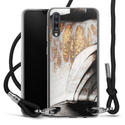 Carry Case Transparent Fabric black/silver