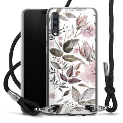 Carry Case Transparent Fabric black/silver