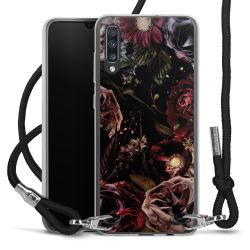 Carry Case Transparent Fabric black/silver