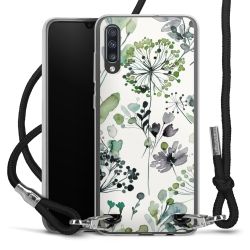 Carry Case Transparent Fabric black/silver