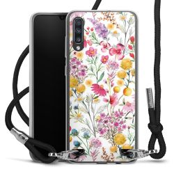 Carry Case Transparent Fabric black/silver