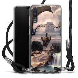 Carry Case Transparent Fabric black/silver