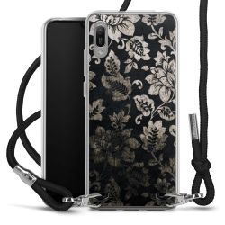 Carry Case Transparent Fabric black/silver