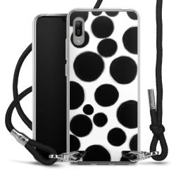 Carry Case Transparent Fabric black/silver