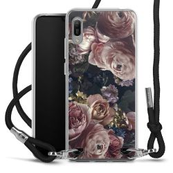 Carry Case Transparent Fabric black/silver