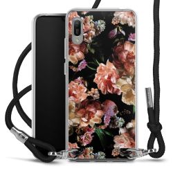 Carry Case Transparent Fabric black/silver