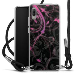 Carry Case Transparent Fabric black/silver