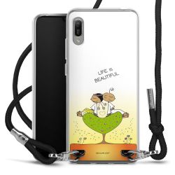 Carry Case Stoff schwarz/silber