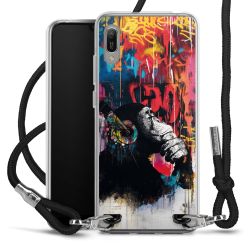 Carry Case Fabric black/silver