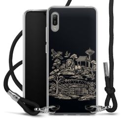 Carry Case Stoff schwarz/silber