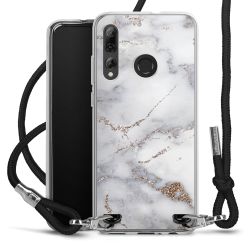 Carry Case Transparent Fabric black/silver