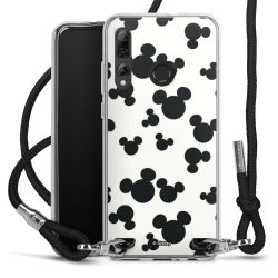 Carry Case Transparent Fabric black/silver