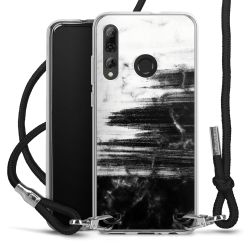 Carry Case Transparent Fabric black/silver