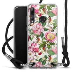 Carry Case Transparent Fabric black/silver