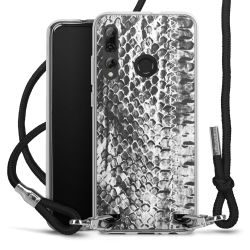 Carry Case Transparent Fabric black/silver