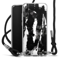 Carry Case Transparent Fabric black/silver