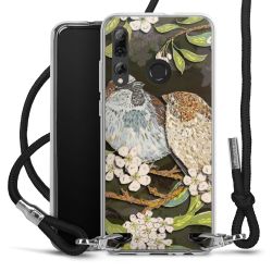 Carry Case Transparent Fabric black/silver