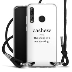 Carry Case Transparent Fabric black/silver