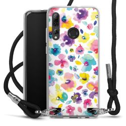 Carry Case Transparent Fabric black/silver