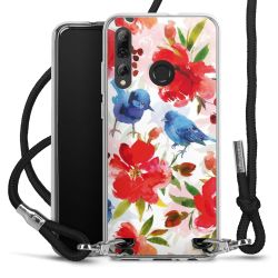 Carry Case Transparent Fabric black/silver