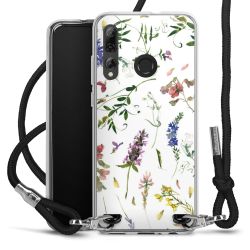 Carry Case Transparent Fabric black/silver