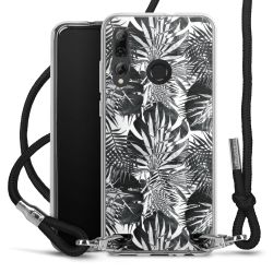 Carry Case Transparent Fabric black/silver