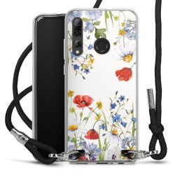 Carry Case Transparent Fabric black/silver