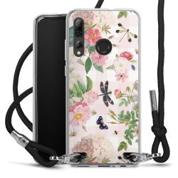 Carry Case Transparent Fabric black/silver