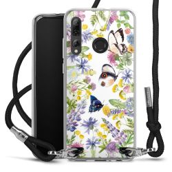 Carry Case Transparent Fabric black/silver