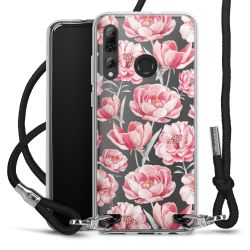 Carry Case Transparent Fabric black/silver