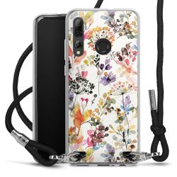 Carry Case Transparent Fabric black/silver