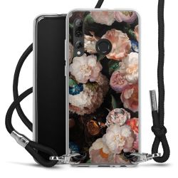 Carry Case Transparent Fabric black/silver